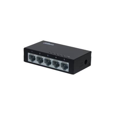 Conmutador Switch Dahua 5 puertos Ethernet 10/100Mbps DH-PFS3005-5ET
